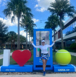 "Tennis Dreamscape" by Natalia Moll