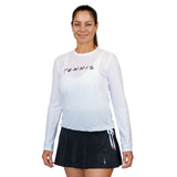 T.E.N.N.I.S Long Sleeves Adjustable Mesh Top