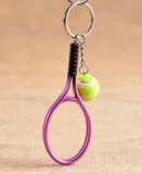 Mini Racquet Keychain