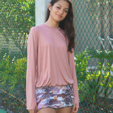 Viper Camo Rosé Skirt