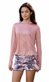 Viper Camo Rosé Skirt